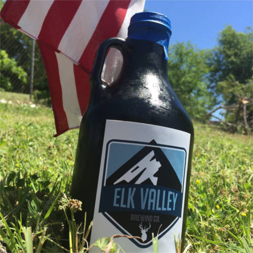 Elk Valley Growler on Memorial Day